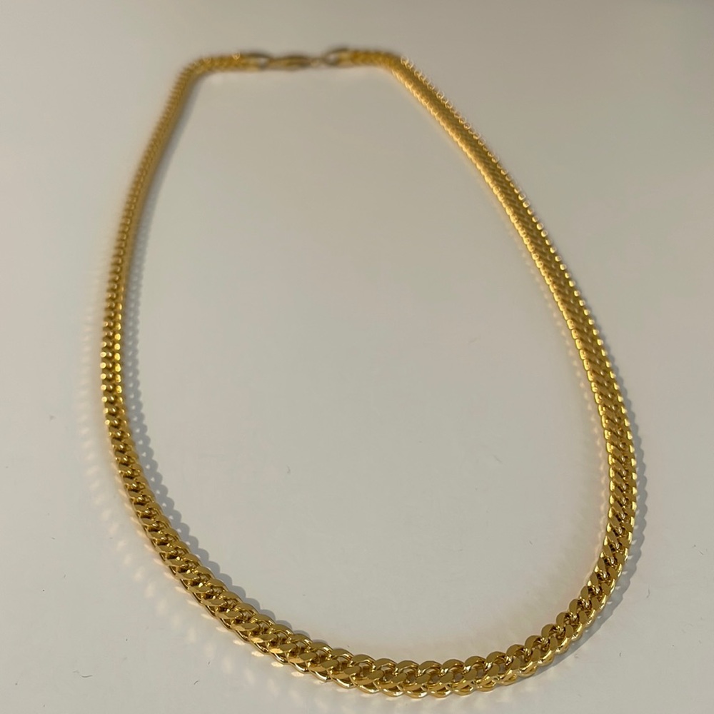 Franco Gold Chain (4MM) - 18k gold plated